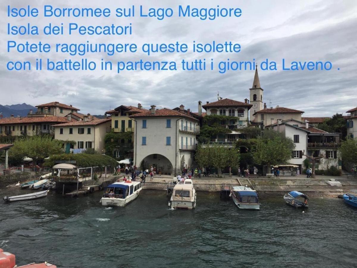 Casa Chia Lago Maggiore Laveno-Mombello Exterior foto